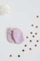 Rosa Babyhandschuhe Fäustlinge mit weißen Sternen & gerippten Bündchen für Mädchen - Kinderhandschuhe Winter Herbst für empfindliche Hände & gegen Kälte von Pinokio - Inspiration Lookbook