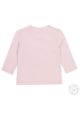 Dirkje Babyshirt langarm mit Little Dreamer Aufdruck aus Bio-Baumwolle für Mädchen in rosa - Rückansicht