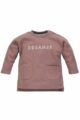 Beige Baby Kinder Rundhals Sweatshirt Pulli Oberteil langarm mit Taschen & DREAMER Print unifarben für Jungen & Mädchen aus Baumwolle von Pinokio - Vorderansicht