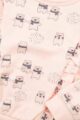 Baby Mädchen Pullover in Rosa Baby Sweatshirt mit Bärenmotiv schwarz fröhlich & Punkte Kinder Sweatpullover mit breiten Bündchen Babypulli von DIRKJE - Detailansicht