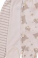 Baby Kinder Mädchen 3er-Set Stramplerhose mit Fuß cremefarben & beige gestreift, unifarben & mit Tiermotiv Bären & Hasen - Babyhose mit Fuß Geschenkset von MINOTI – Detailansicht