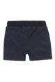 Kinder Baby kurze Hose mit Taschen, Streifen aus Baumwolle für Jungen in Dunkelblau Navyblau von koko Noko - Sommer Shorts Rückansicht